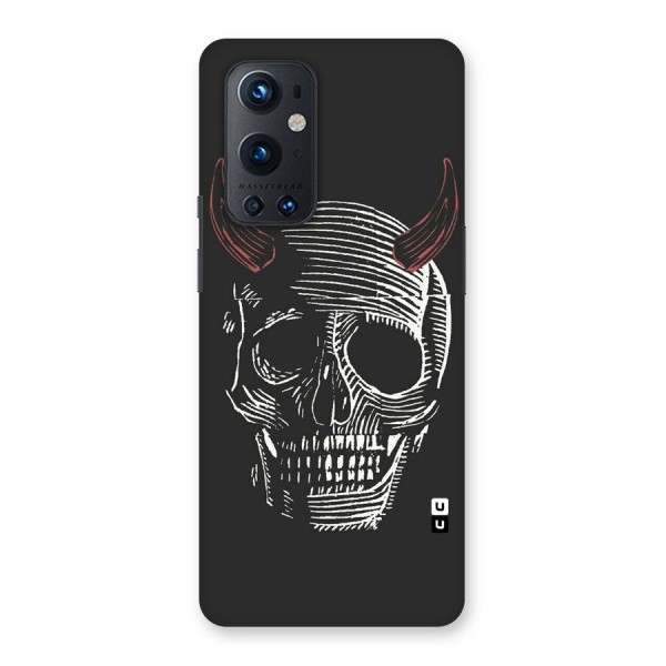 Spooky Face Back Case for OnePlus 9 Pro