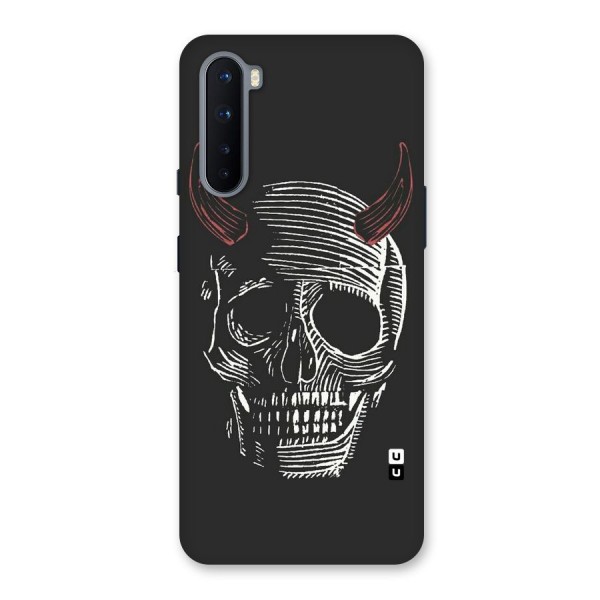 Spooky Face Back Case for OnePlus Nord