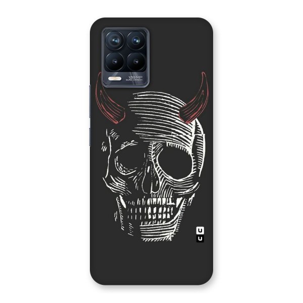 Spooky Face Back Case for Realme 8 Pro