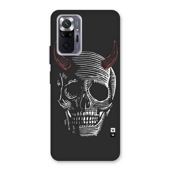 Spooky Face Back Case for Redmi Note 10 Pro