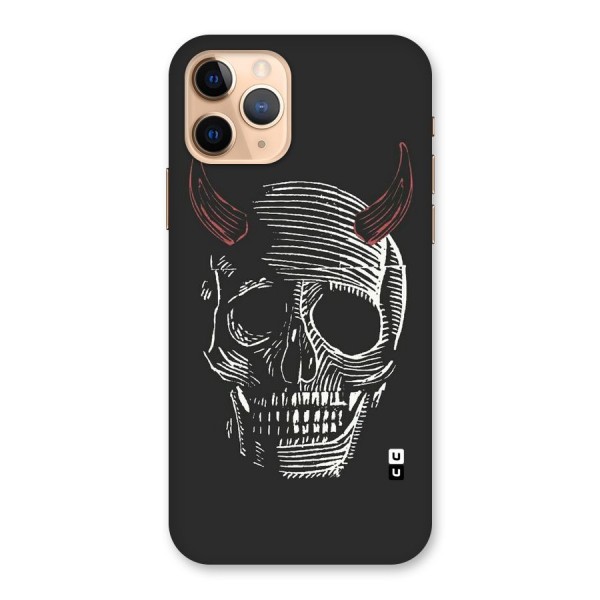 Spooky Face Back Case for iPhone 11 Pro