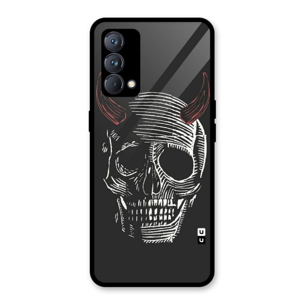 Spooky Face Glass Back Case for Realme GT Master Edition
