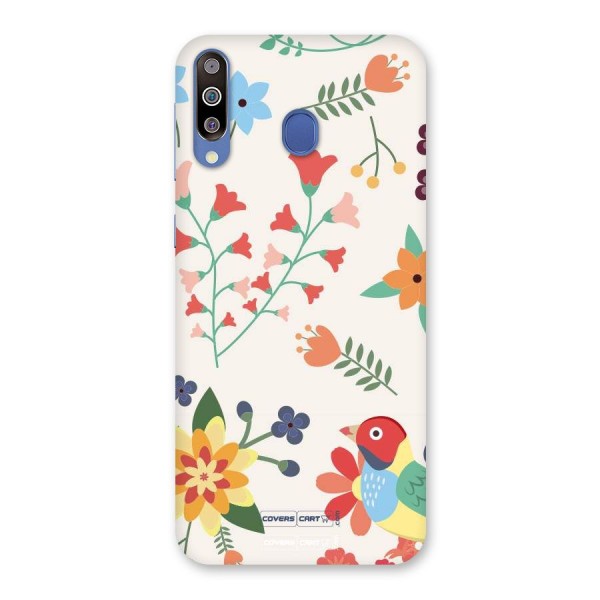 Spring Flowers Back Case for Galaxy M30