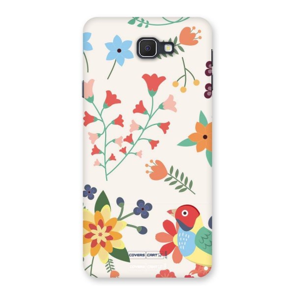 Spring Flowers Back Case for Galaxy On7 2016
