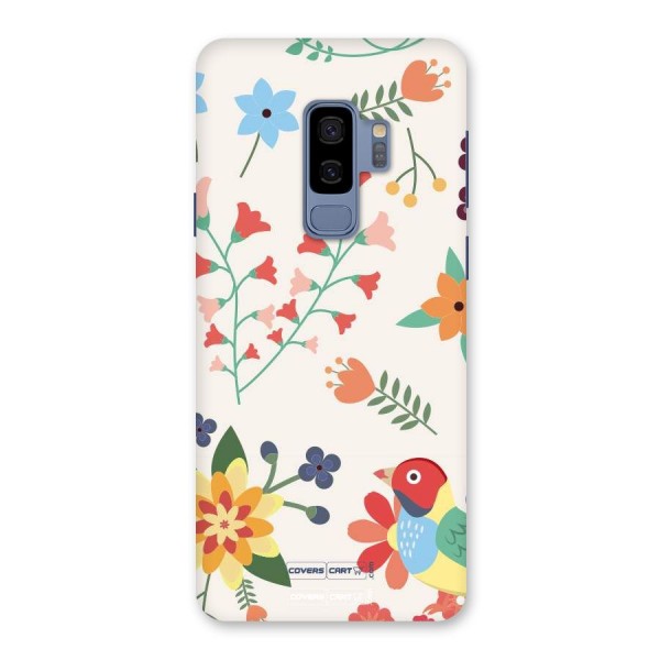 Spring Flowers Back Case for Galaxy S9 Plus