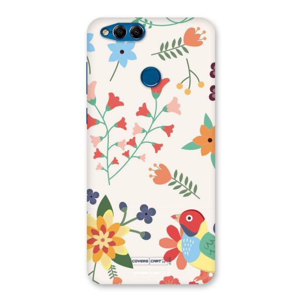 Spring Flowers Back Case for Honor 7X