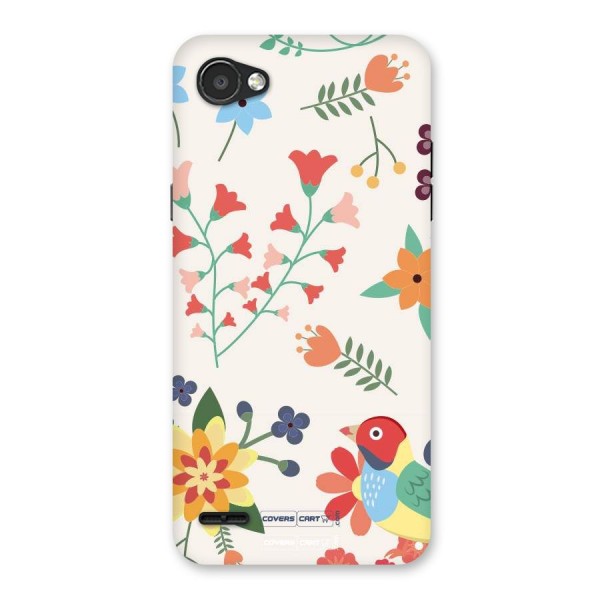 Spring Flowers Back Case for LG Q6