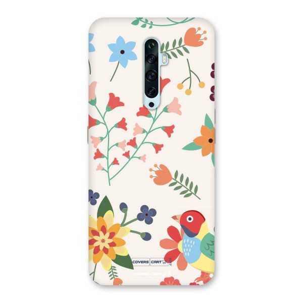 Spring Flowers Back Case for Oppo Reno2 Z