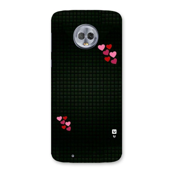 Square and Hearts Back Case for Moto G6