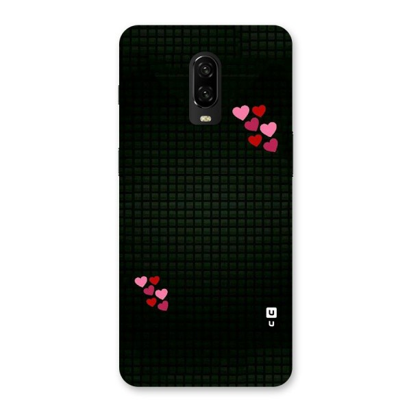 Square and Hearts Back Case for OnePlus 6T