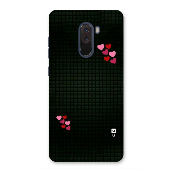 Square and Hearts Back Case for Poco F1