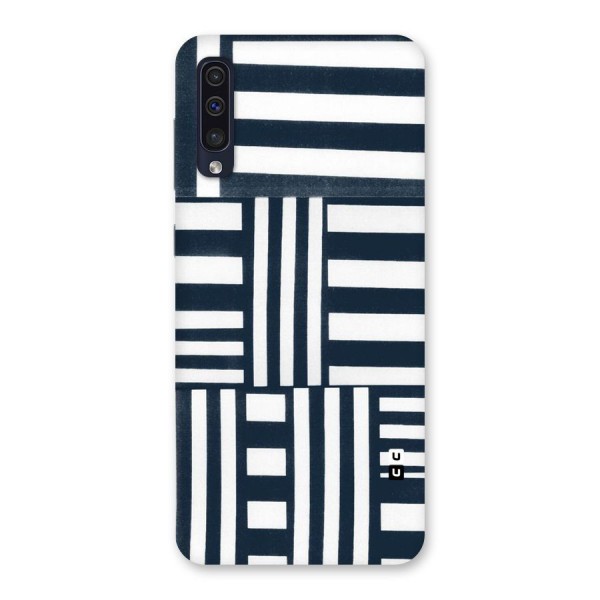 Square  Stripes Back Case for Galaxy A50