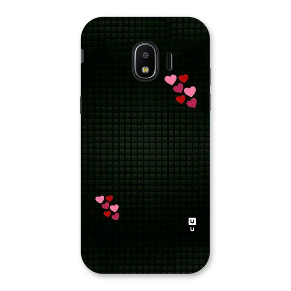 Square and Hearts Back Case for Galaxy J2 Pro 2018