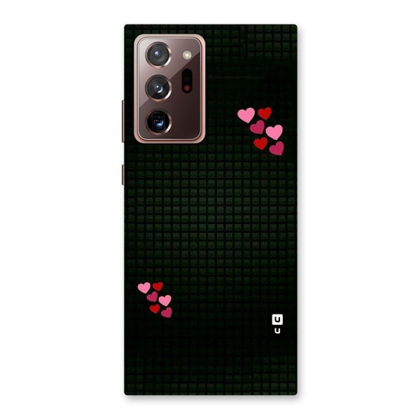 Square and Hearts Back Case for Galaxy Note 20 Ultra