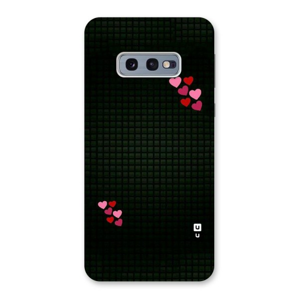 Square and Hearts Back Case for Galaxy S10e