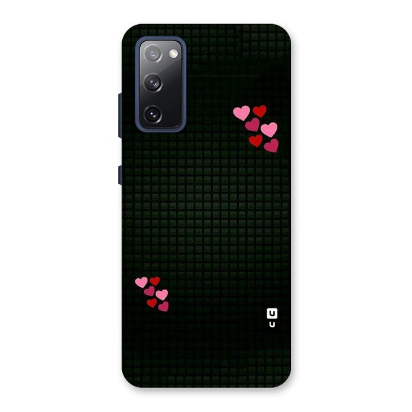 Square and Hearts Back Case for Galaxy S20 FE