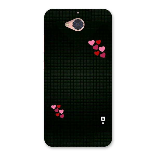 Square and Hearts Back Case for Gionee S6 Pro