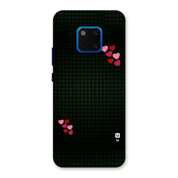 Square and Hearts Back Case for Huawei Mate 20 Pro