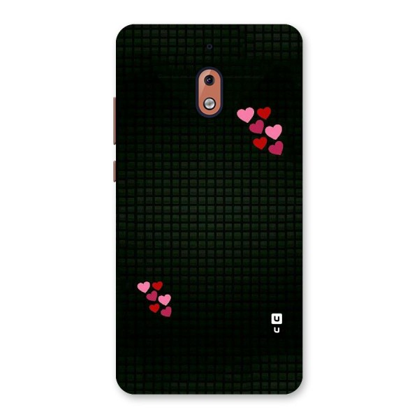 Square and Hearts Back Case for Nokia 2.1