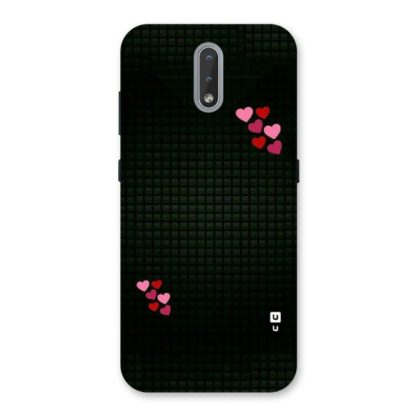 Square and Hearts Back Case for Nokia 2.3