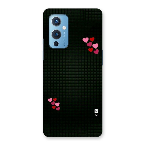Square and Hearts Back Case for OnePlus 9
