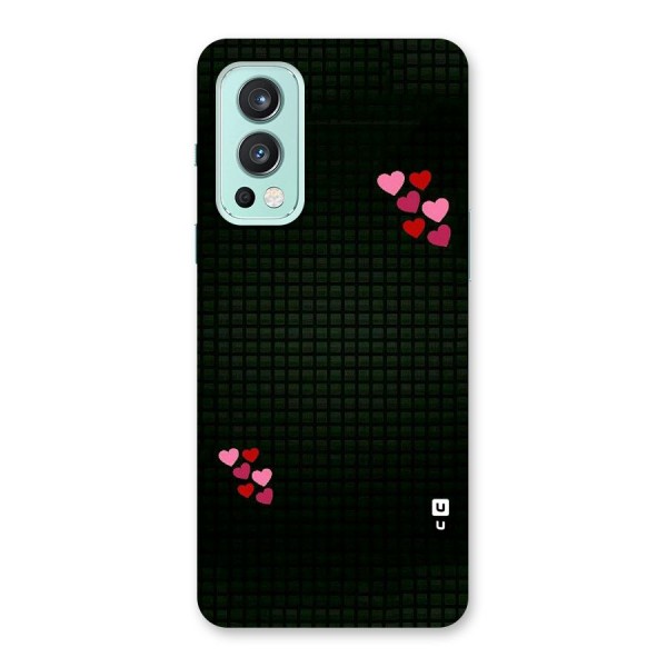 Square and Hearts Back Case for OnePlus Nord 2 5G