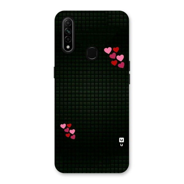 Square and Hearts Back Case for Oppo A31