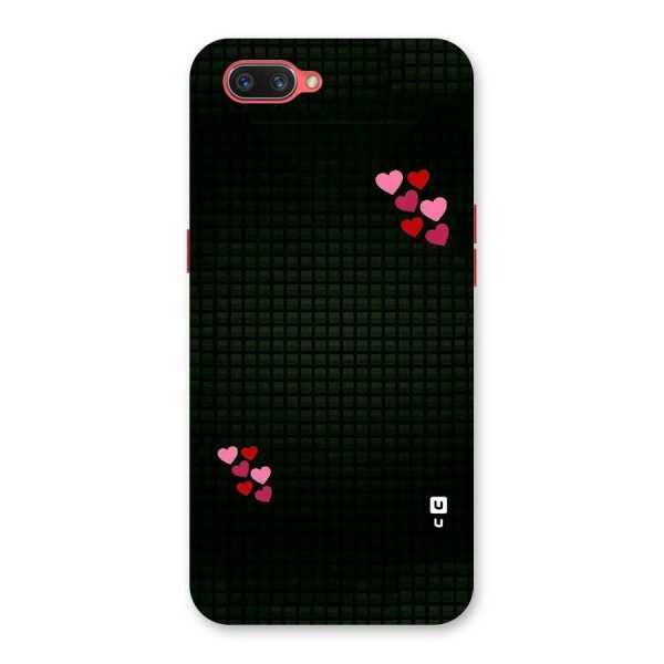 Square and Hearts Back Case for Oppo A3s