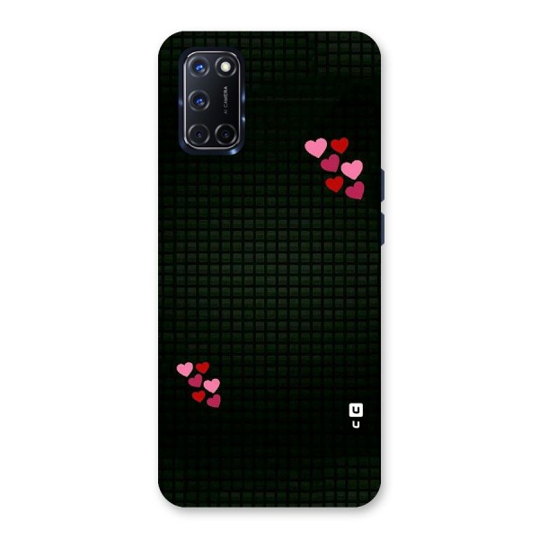Square and Hearts Back Case for Oppo A52