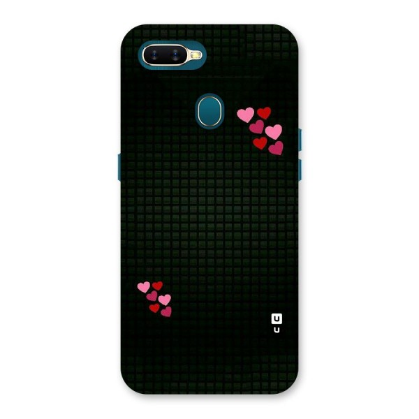 Square and Hearts Back Case for Oppo A7