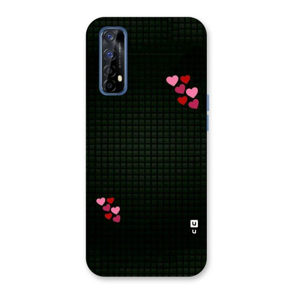 Square and Hearts Back Case for Realme 7