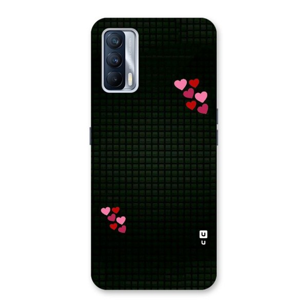 Square and Hearts Back Case for Realme X7