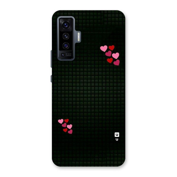 Square and Hearts Back Case for Vivo X50