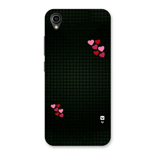 Square and Hearts Back Case for Vivo Y90