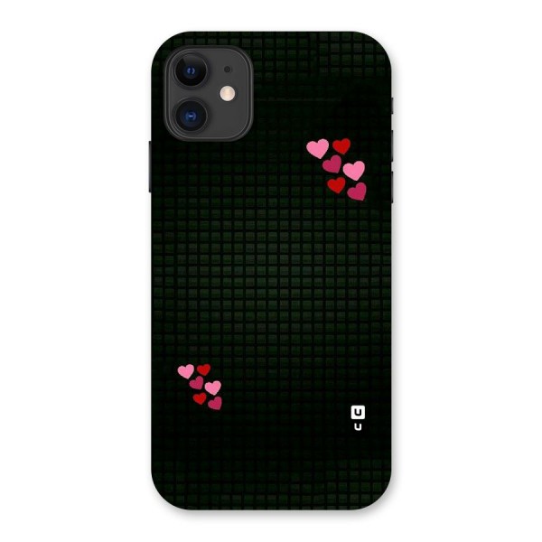 Square and Hearts Back Case for iPhone 11