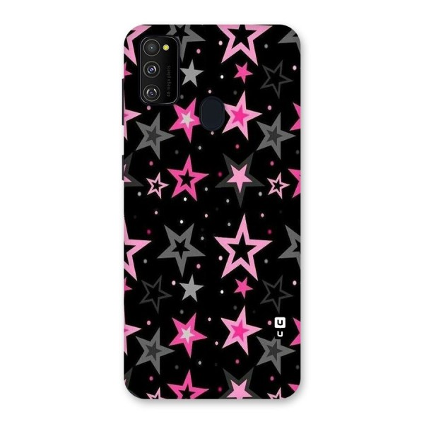 Star Outline Back Case for Galaxy M30s