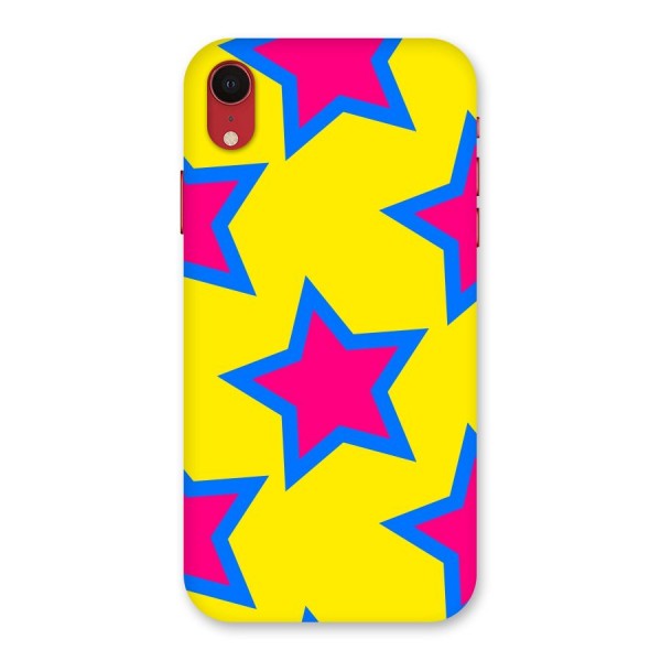 Star Pattern Back Case for iPhone XR