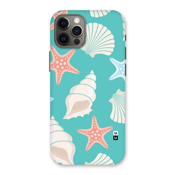 Starfish Sea Shell Back Case for iPhone 12 Pro