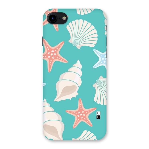 Starfish Sea Shell Back Case for iPhone SE 2020