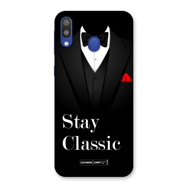 Stay Classic Back Case for Galaxy M20