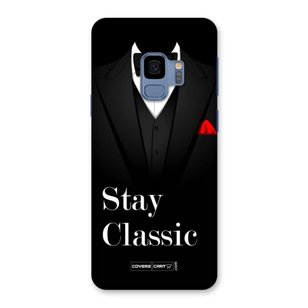 Stay Classic Back Case for Galaxy S9