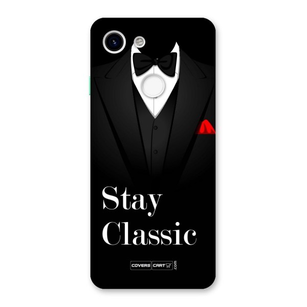Stay Classic Back Case for Google Pixel 3