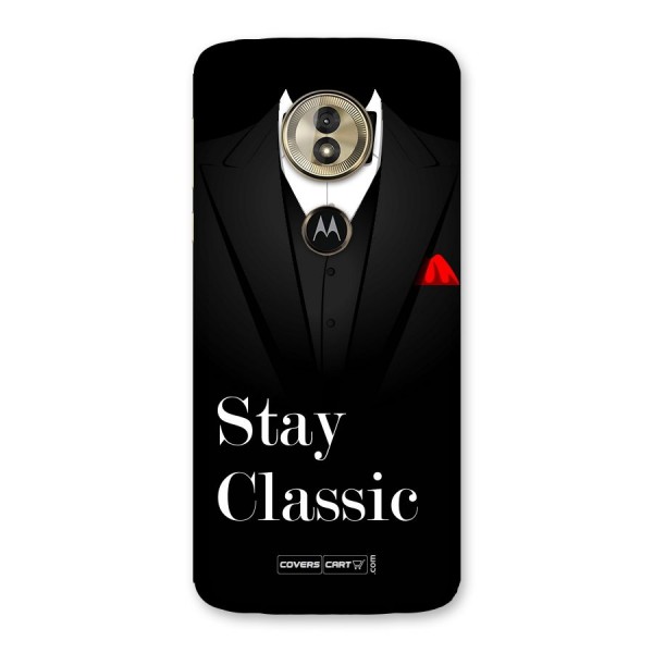 Stay Classic Back Case for Moto G6 Play