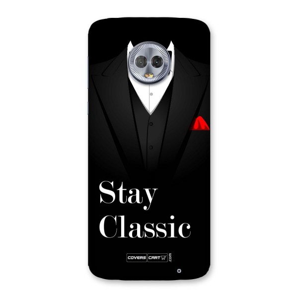Stay Classic Back Case for Moto G6 Plus