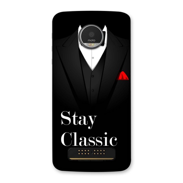 Stay Classic Back Case for Moto Z Play