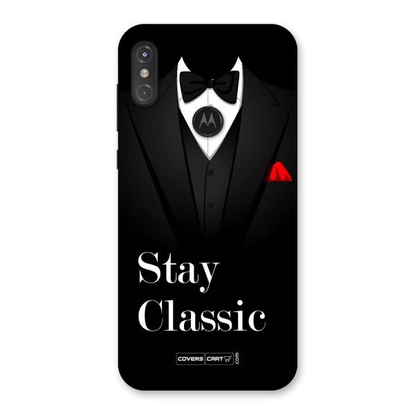 Stay Classic Back Case for Motorola One Power