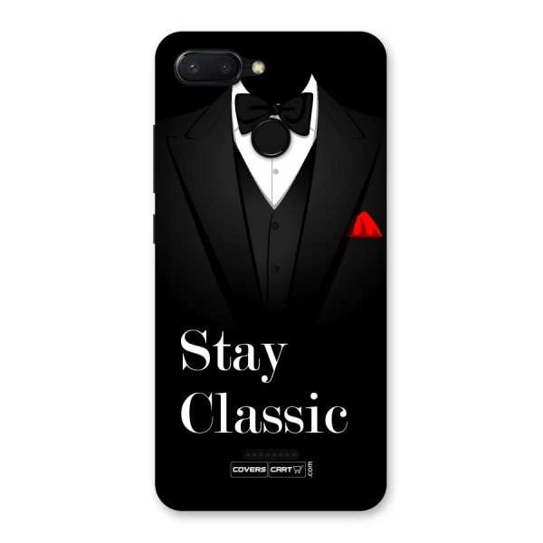 Stay Classic Back Case for Redmi 6