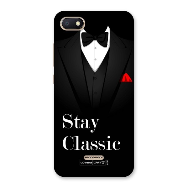 Stay Classic Back Case for Redmi 6A