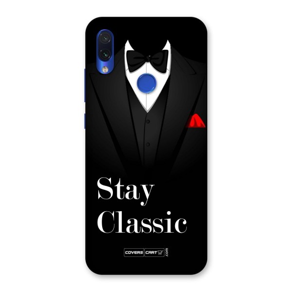 Stay Classic Back Case for Redmi Note 7