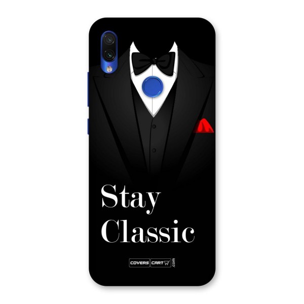 Stay Classic Back Case for Redmi Note 7S